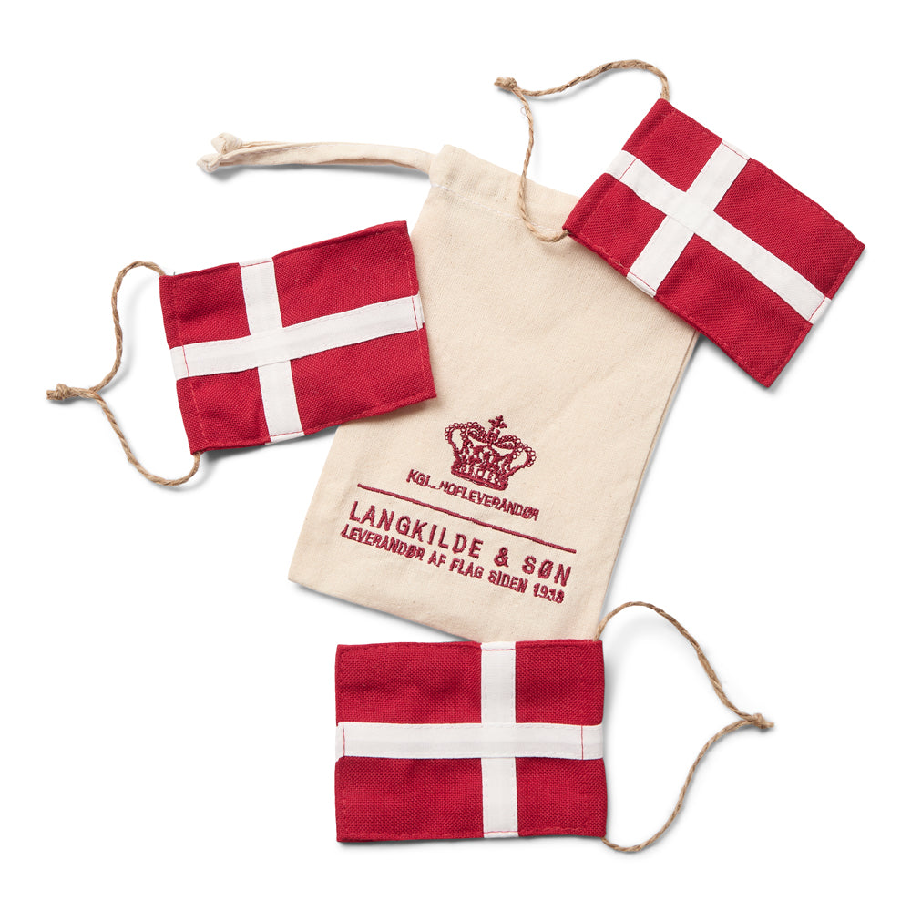 Pynteflag / Stof / Dannebrog / Stor