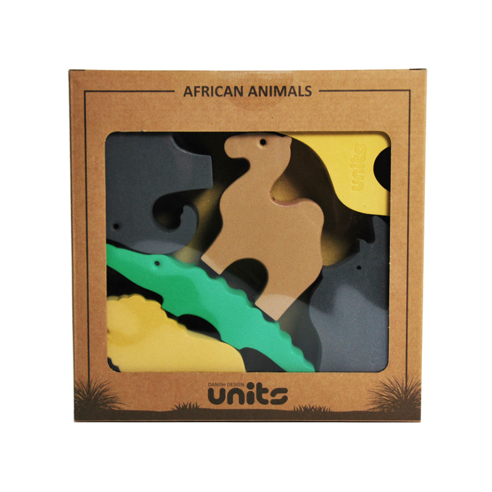 Mini Tumledyr / Afrikanske dyr / 6 stk