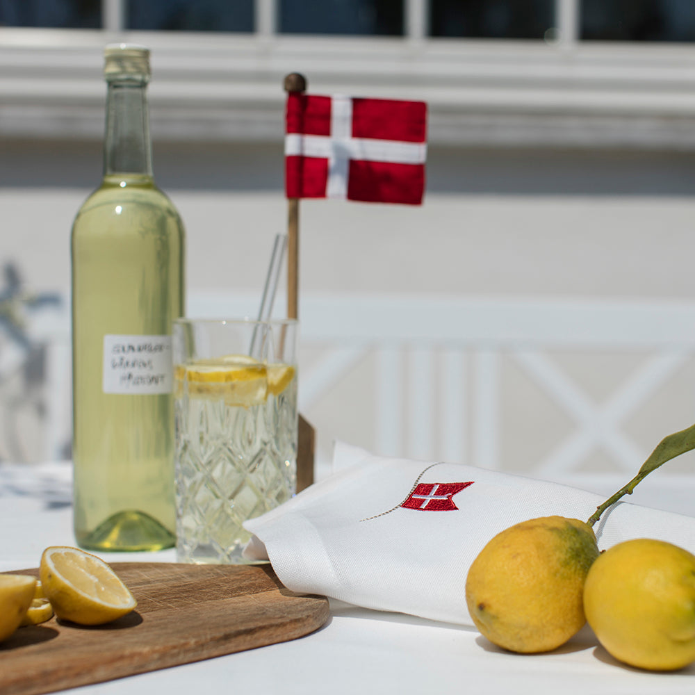 Bordflag / Bordflagstang / Dannebrog