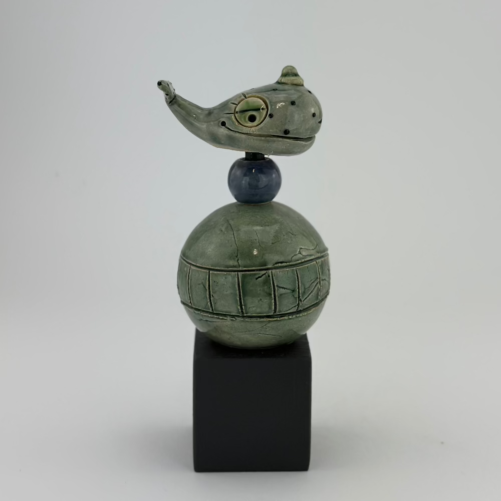 Keramisk figur / Hval / No.17