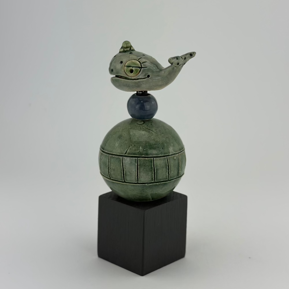 Keramisk figur / Hval / No.17