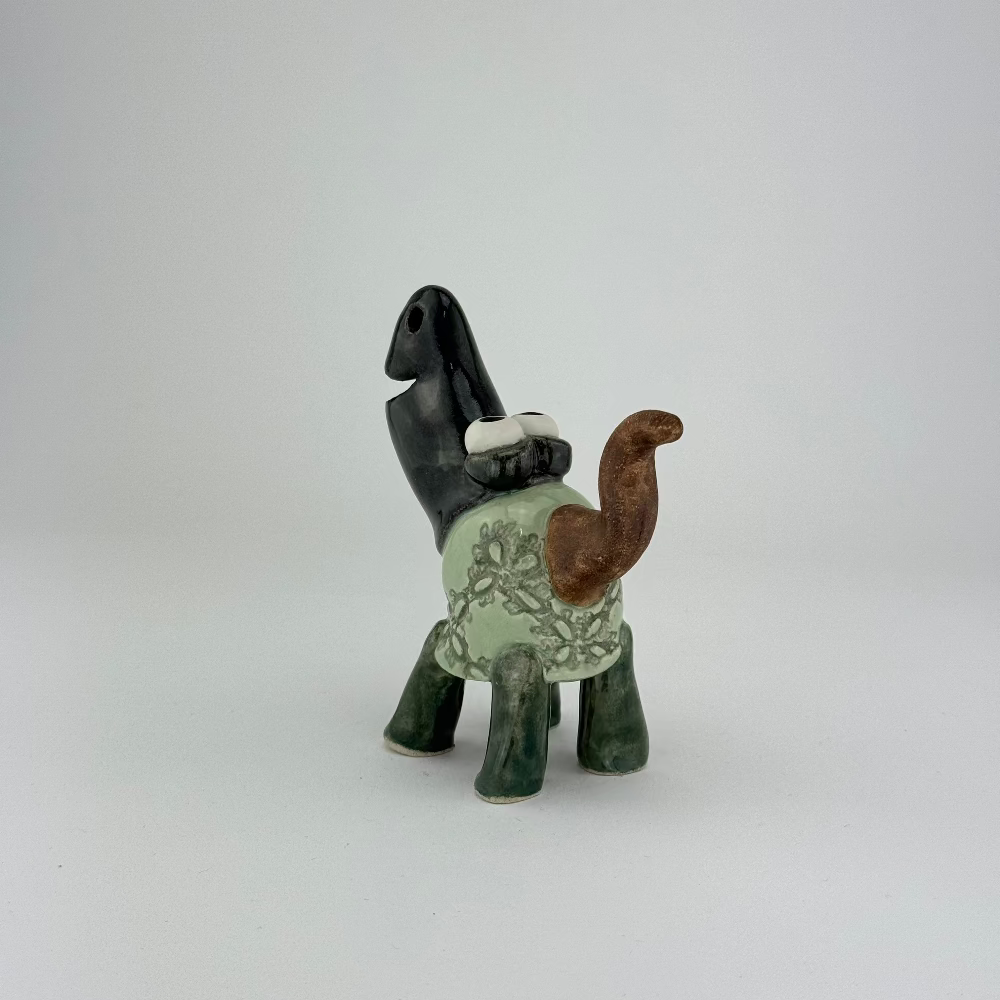 Personlig keramik figur