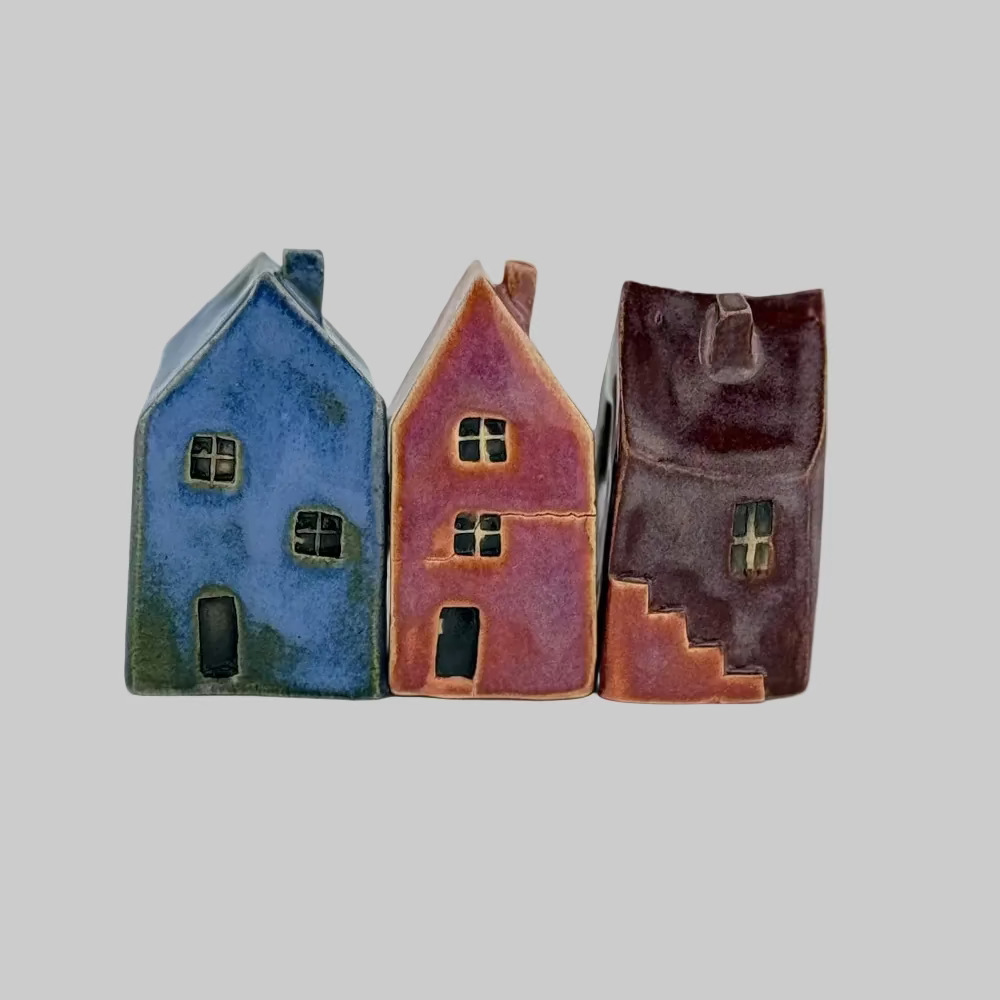 RG Ceramic / Keramik Hus / Blå 01.
Unikt keramik hus fra RG Ceramic.