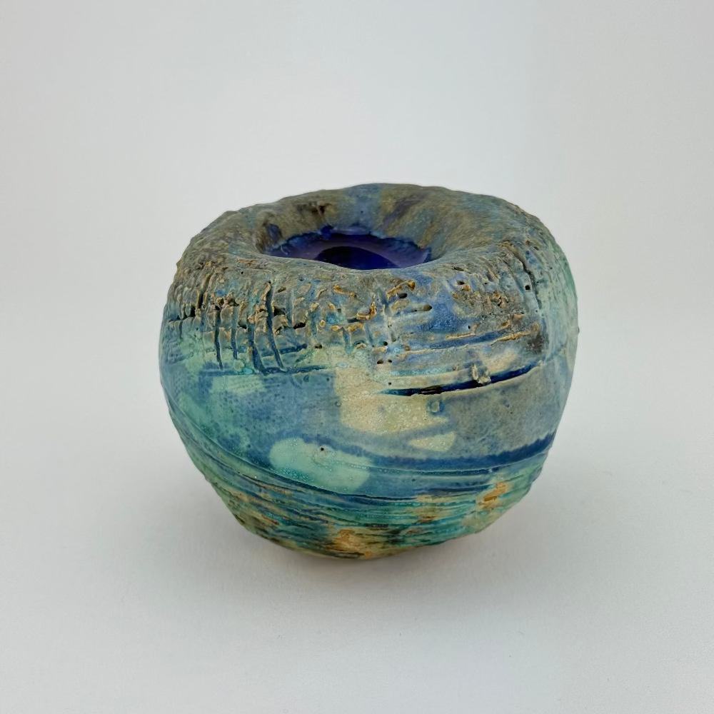 Skulpturel kugle - Stentøj - Landskabskugle