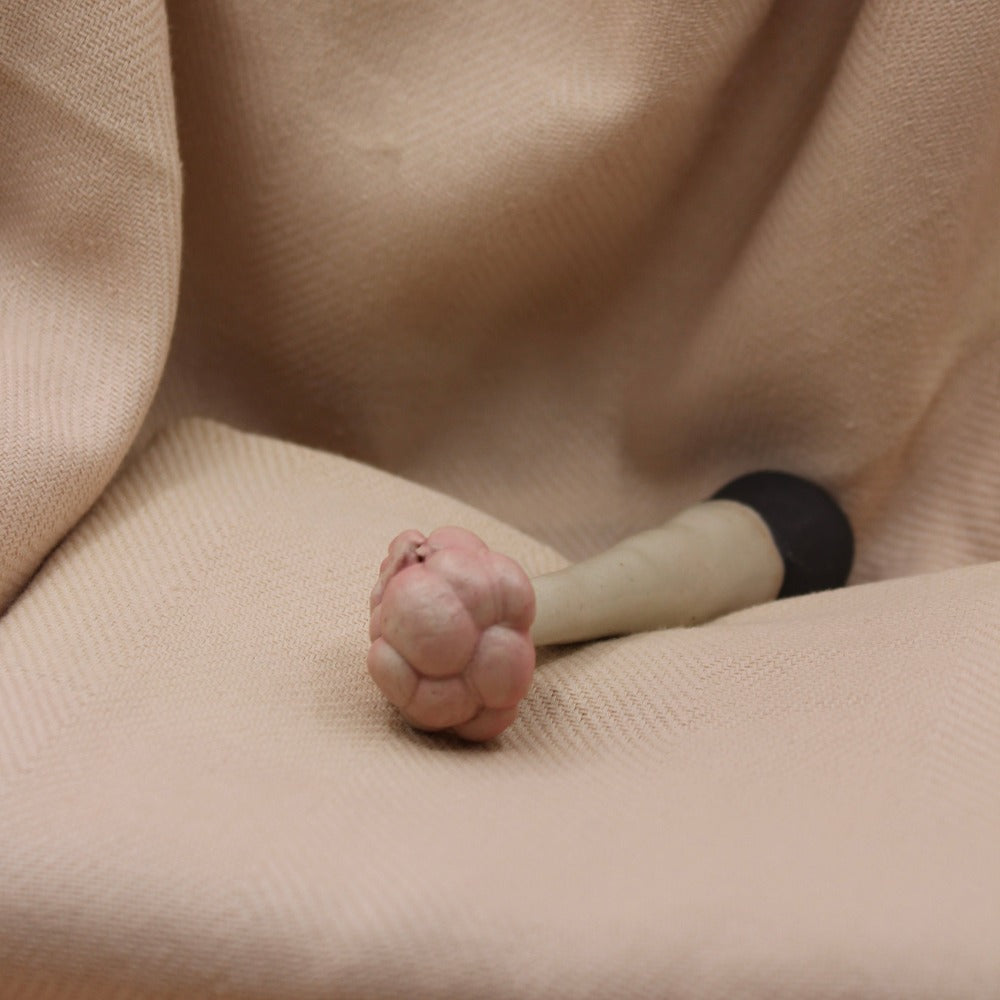 Keramikblomst / Plain rosa