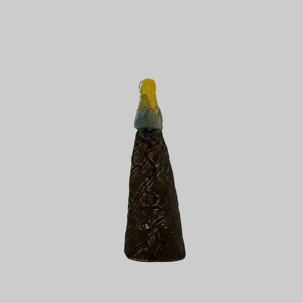 Keramisk Søjledyr / No.8. Unik keramikfigur som fabeldyr – kunsthåndværk med skævt og legende design.