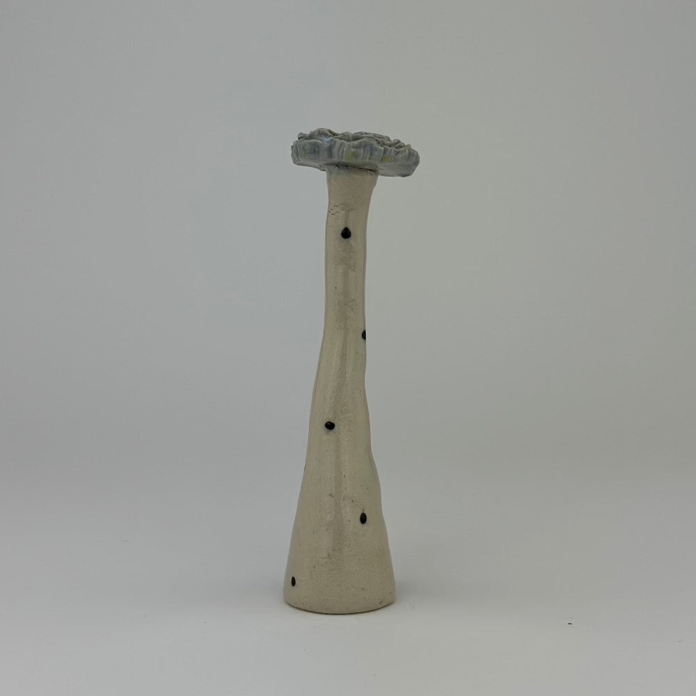 Keramikblomst / Sweet Blue