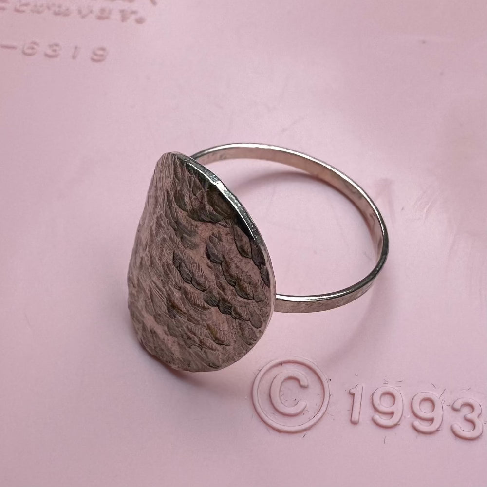 Ring / Mønstret Plade