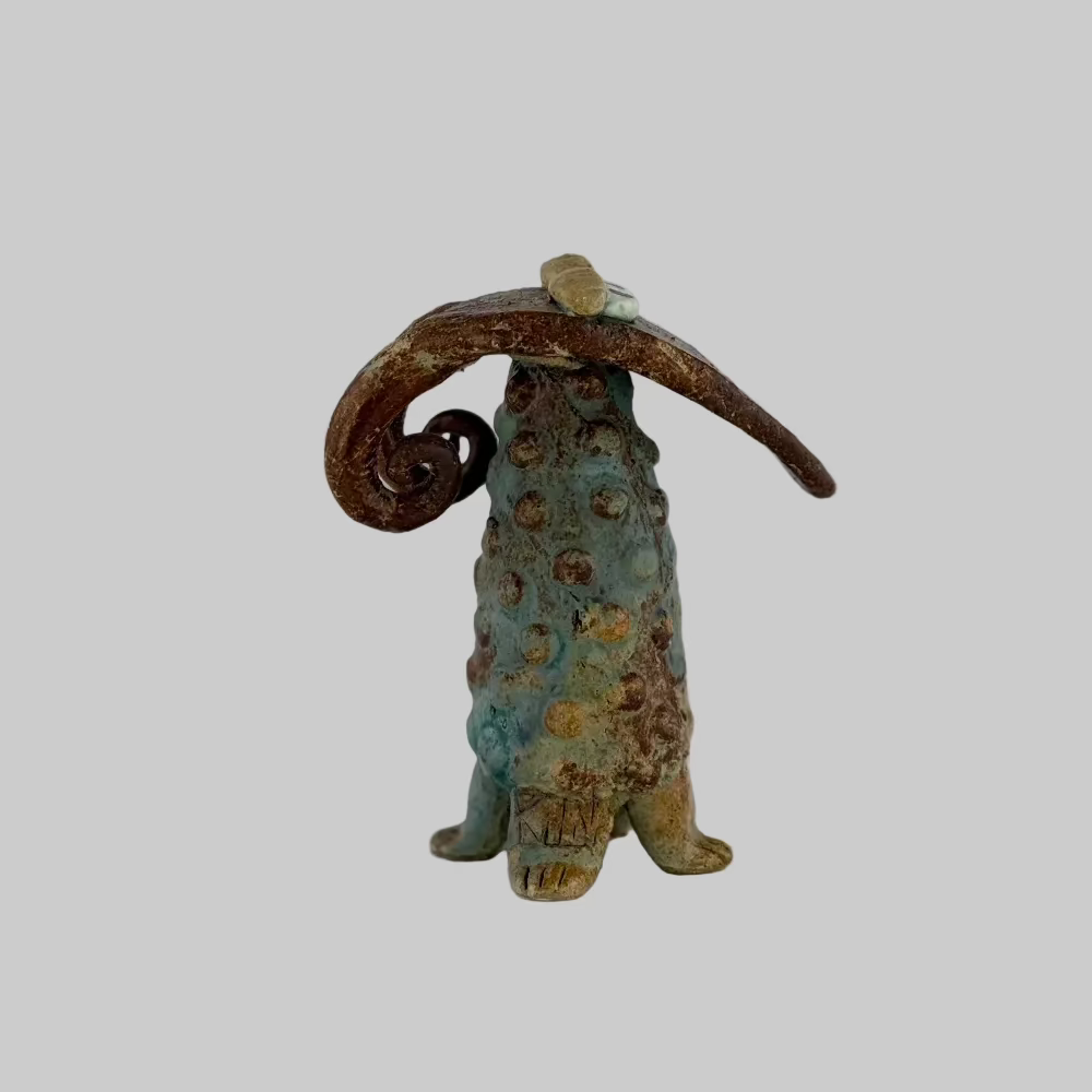Fabeldyr / "Dibbedut Dyr". Fabeldyr i keramik kaldet Dibbedut Dyr – dekorativ unika figur.