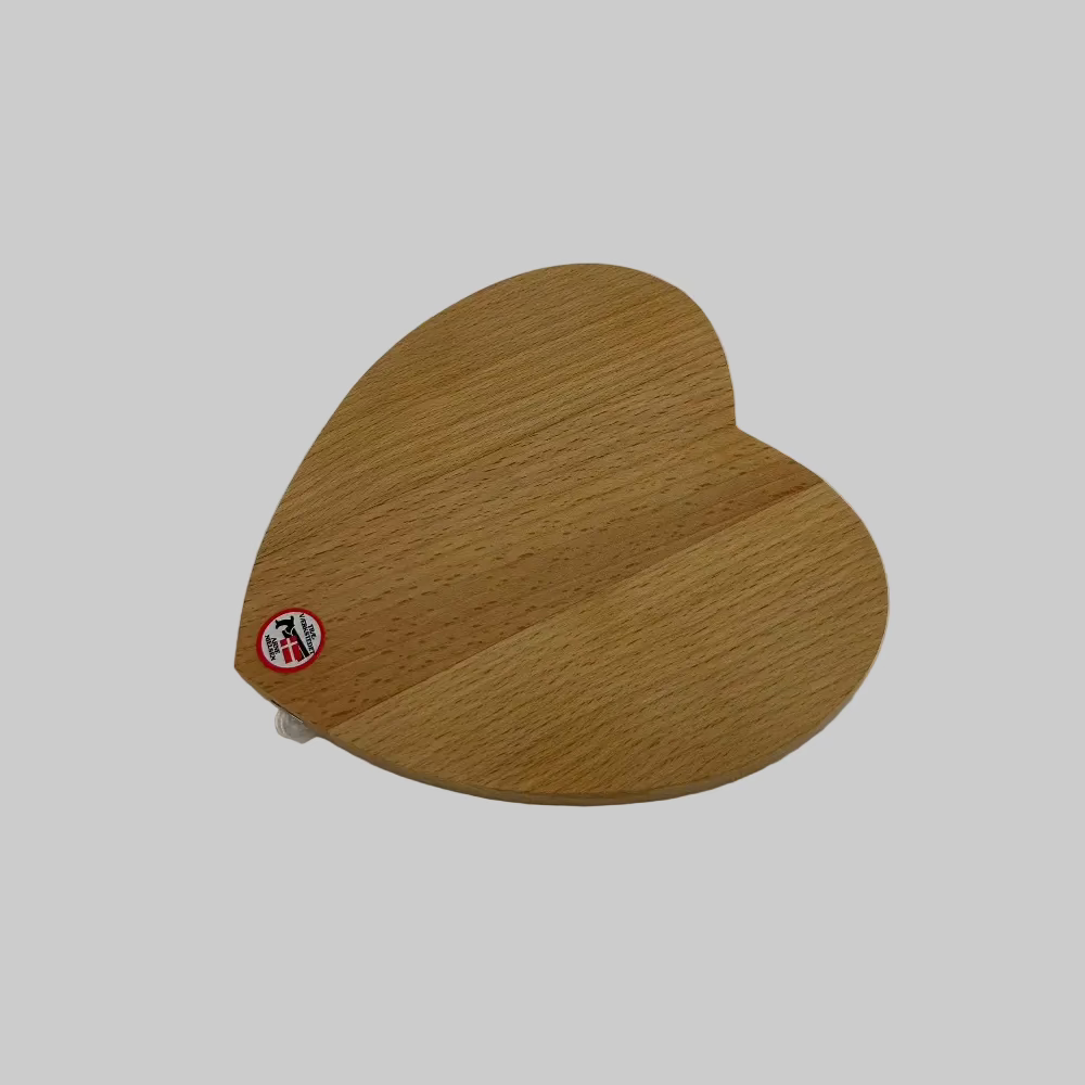 Skærebræt / Hjerte / Lille / Træ / Lys