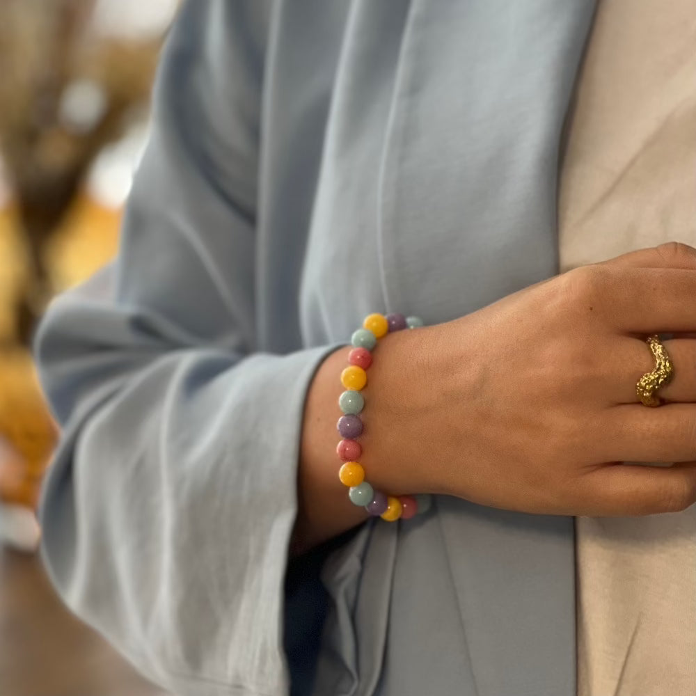 Zap Design Armbånd - Stor / Multifarvet