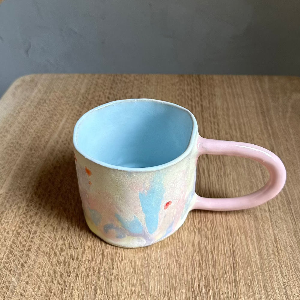 Krus / Med hank / Pastel mix / Stor