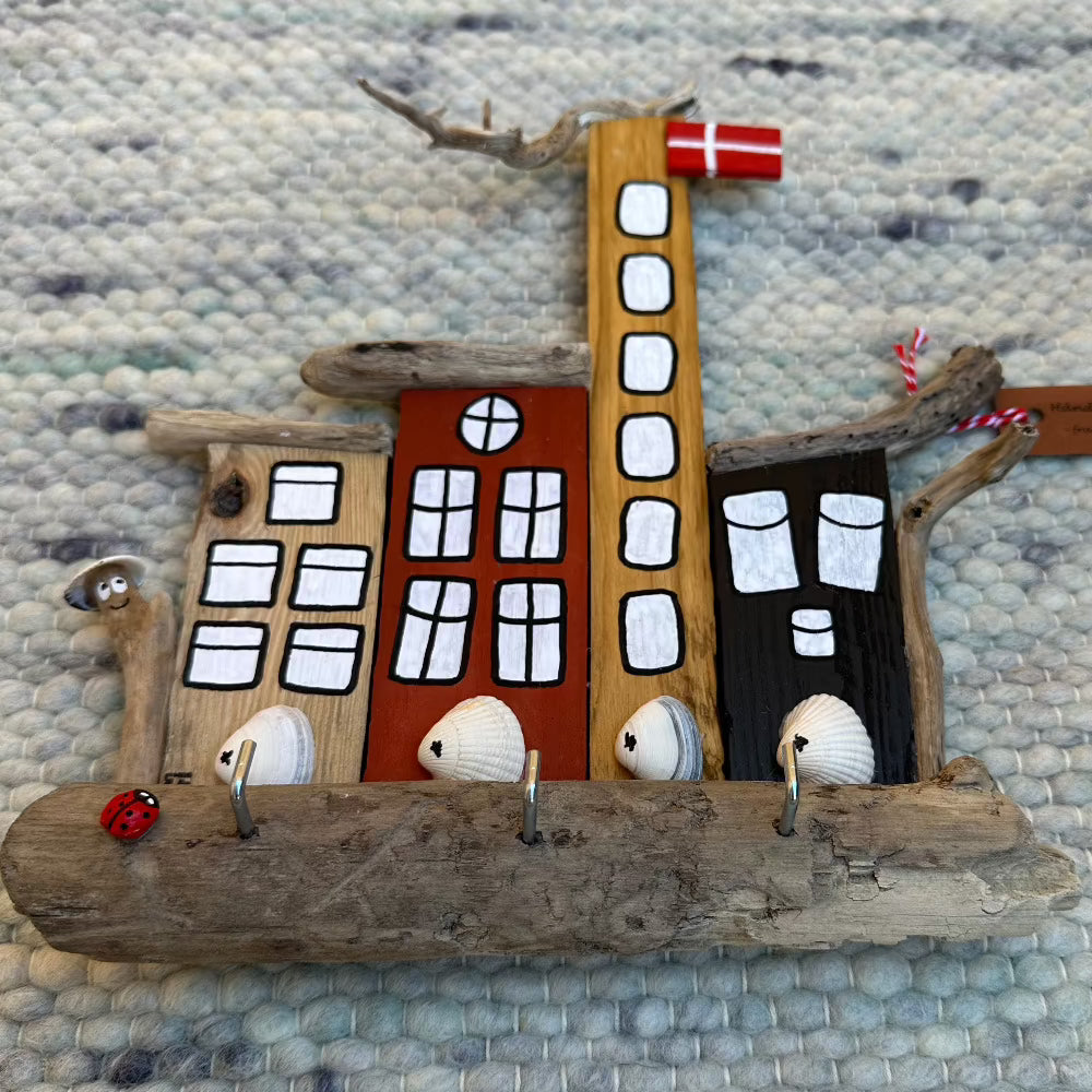 Strandkunst nøglebræt / No.