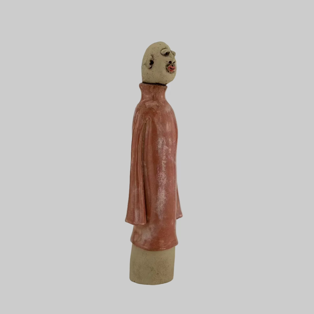 Keramisk figur / Kiss Me / Rød / Linda Nielsen. Keramik figur Kiss Me i rød af Linda Nielsen.