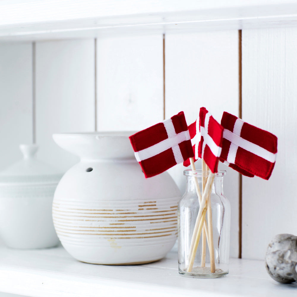 Lagkageflag / Stof / Dannebrog