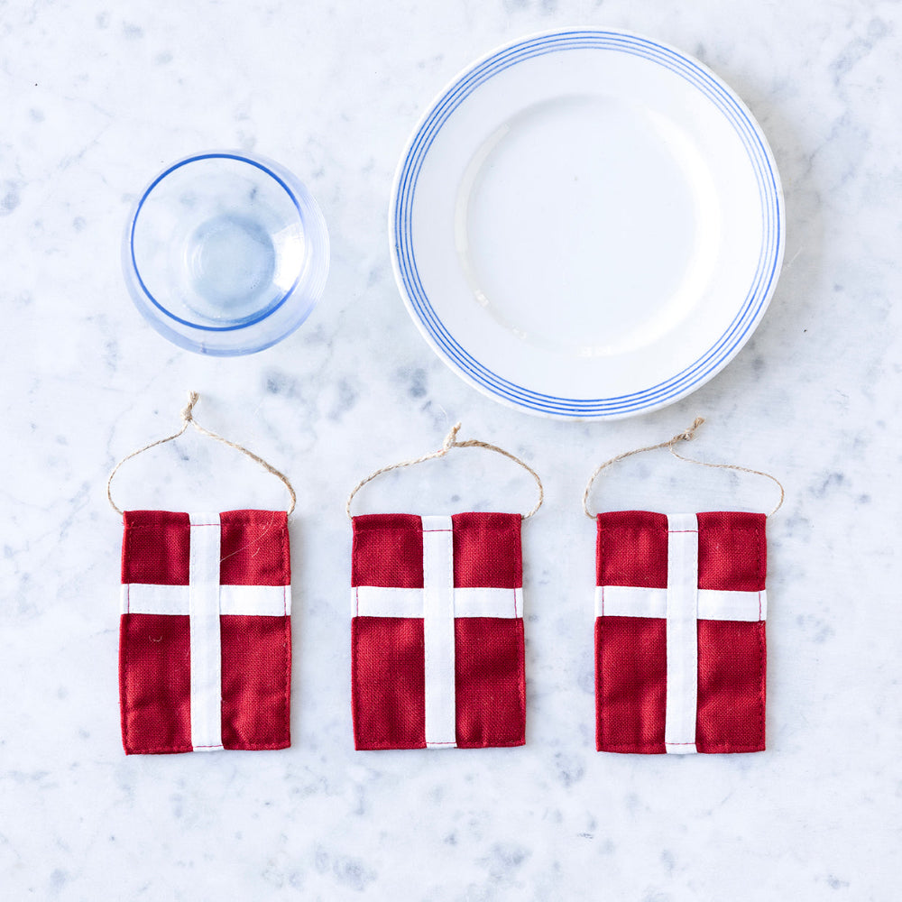 Pynteflag / Stof / Dannebrog / Stor