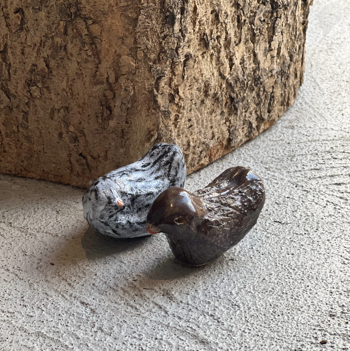 Fugl / Keramik / Blå