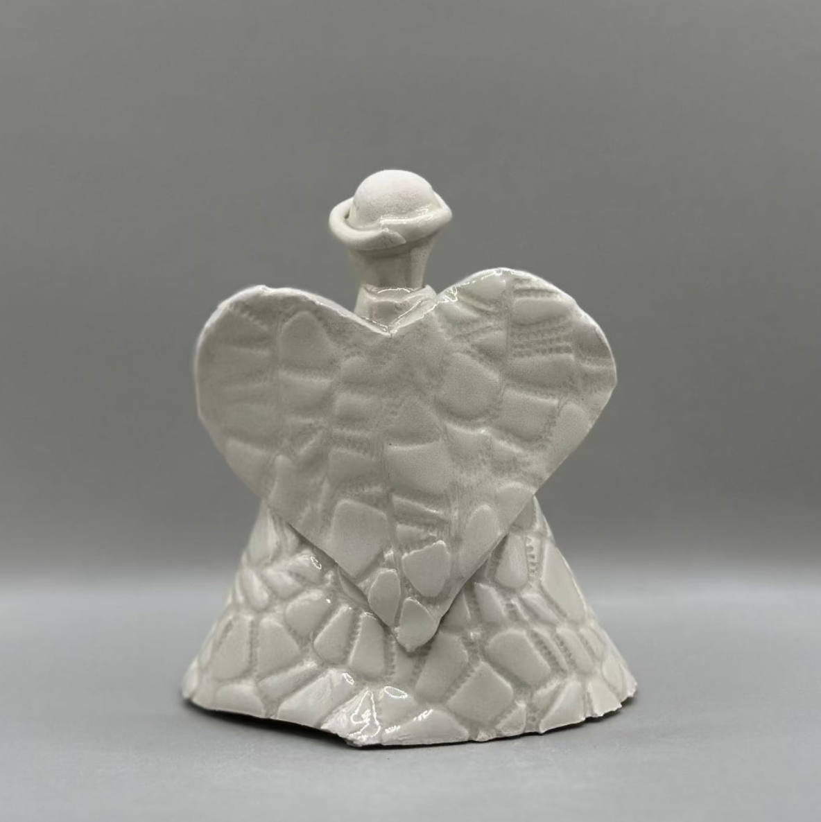 Engel / Porcelæn / Hvid