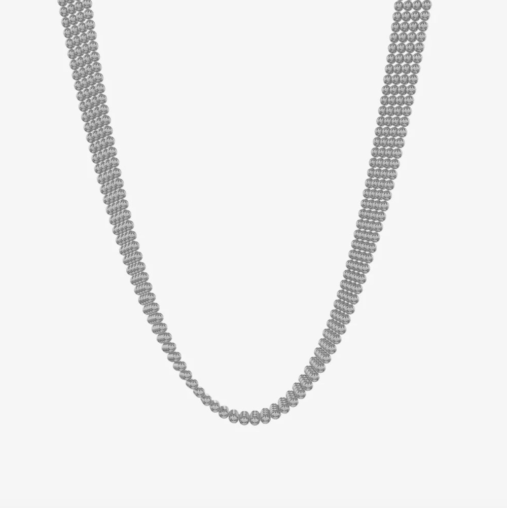 Jewelry by Grundled / Halskæde / Eden / Forsølvet.
Sølvbelagt Eden halskæde fra Jewelry by Grundled.