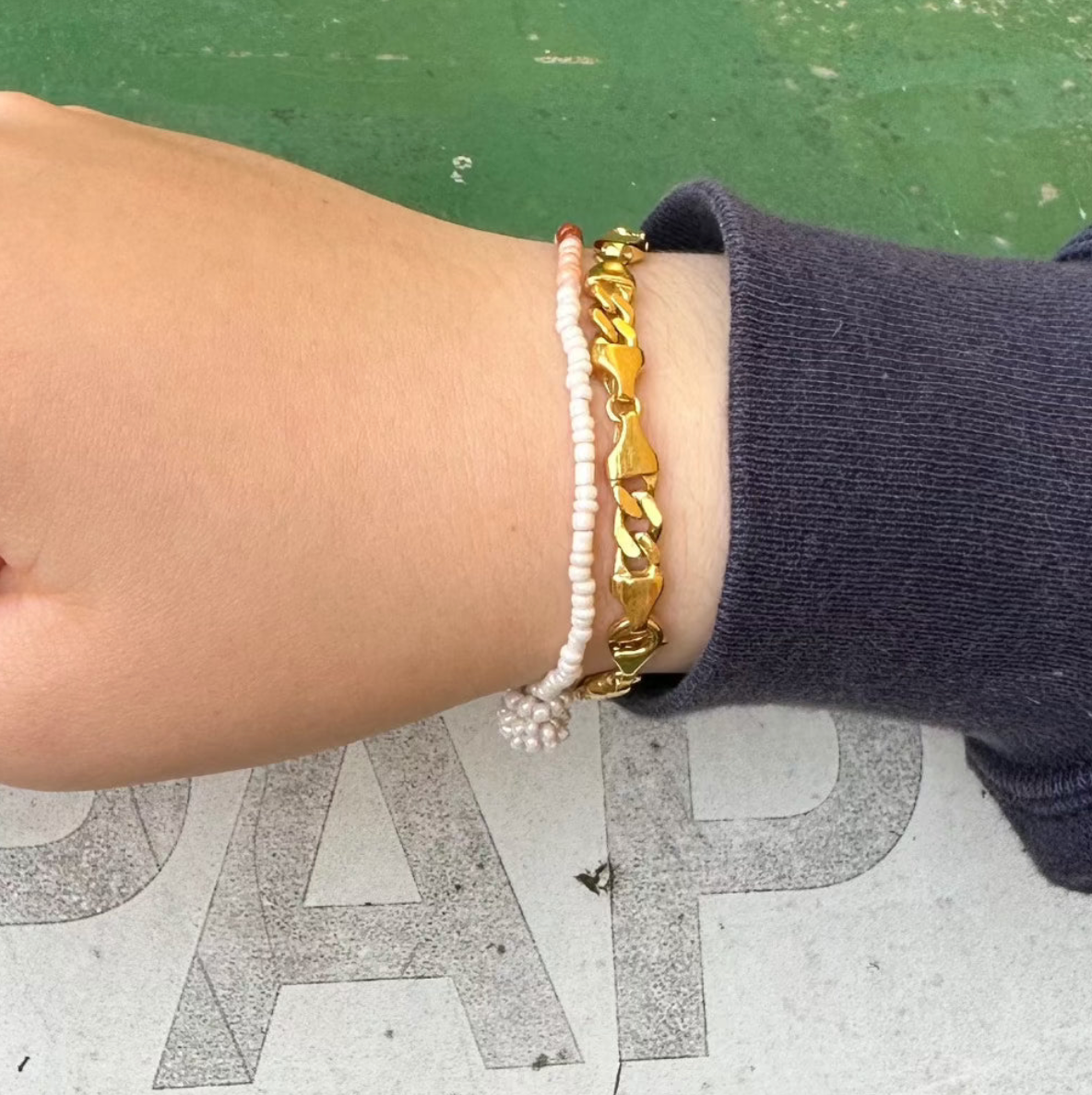 Armbånd / Perler / Pink