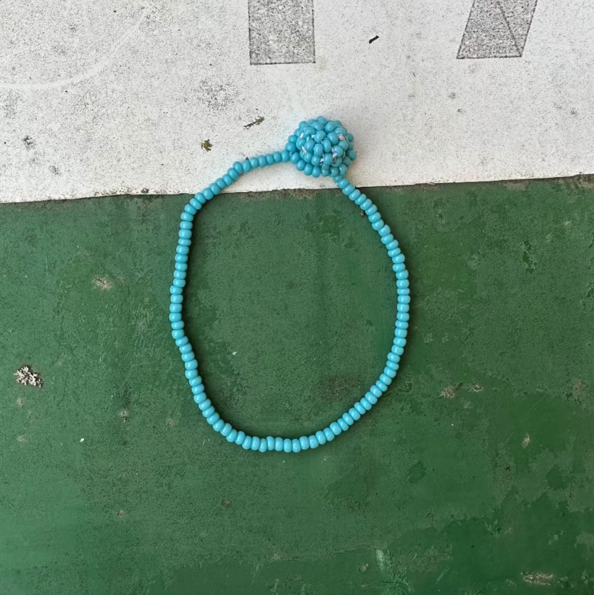 Armbånd / Perler / Lyseblå