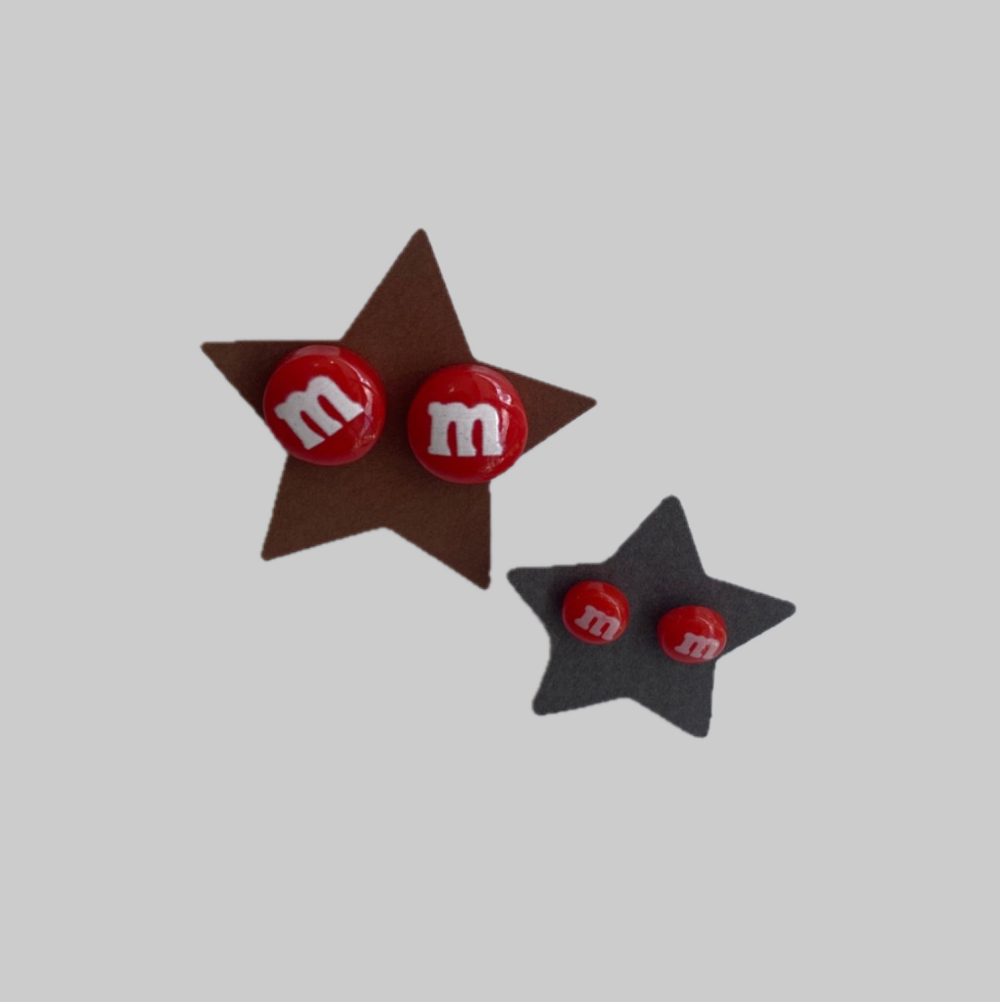 Ørestikker / M&M´s / Rød