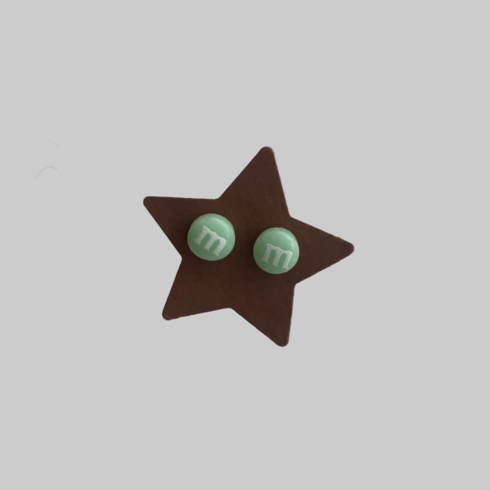 Ørestikker / M&M´s / Mintgrøn