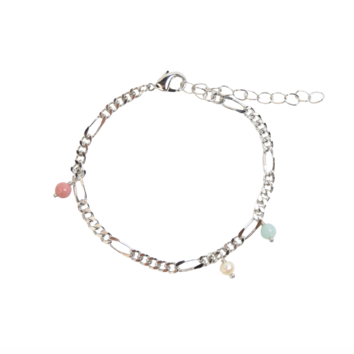 Armbånd / Figaro / Sølvbelagt