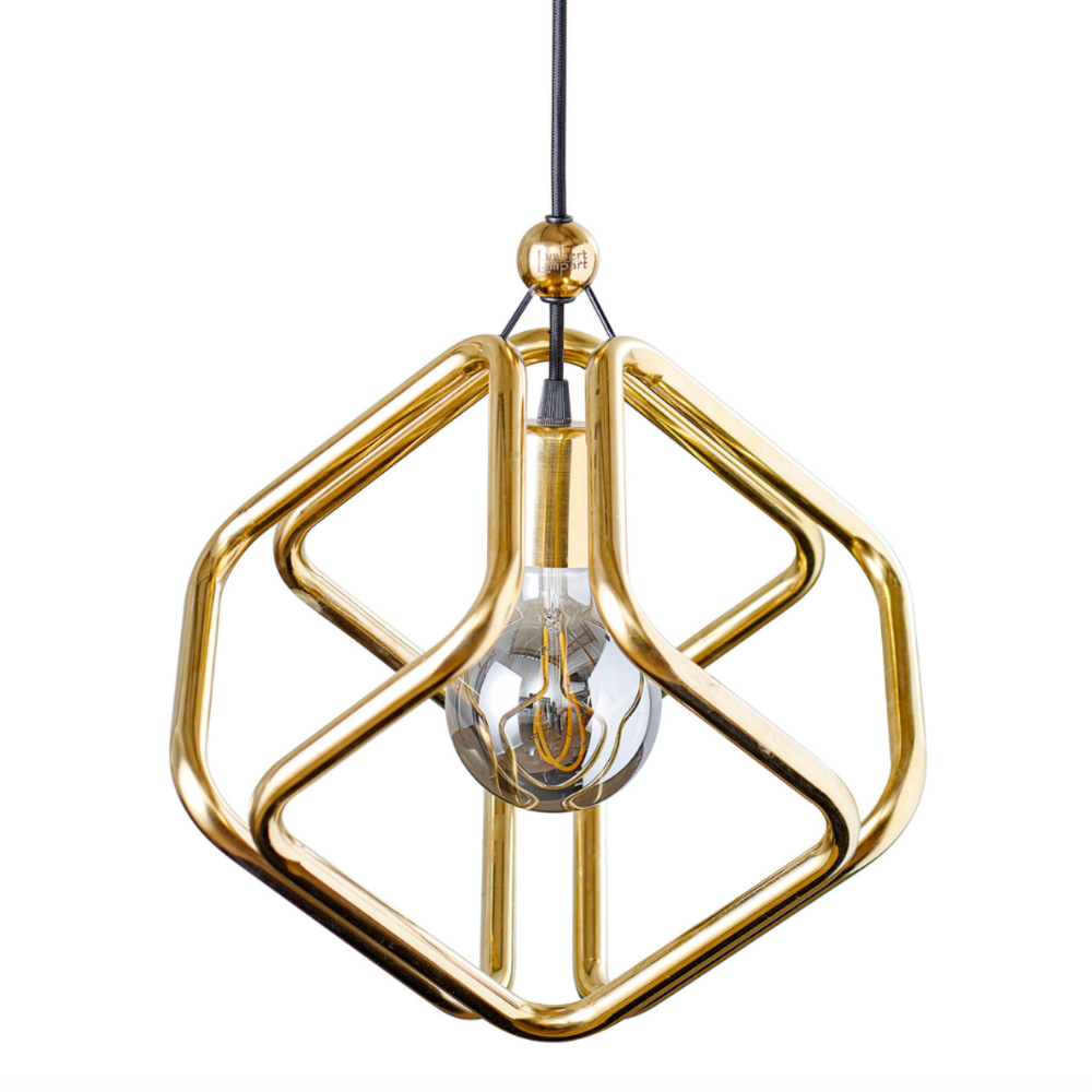 Lampe / INFINITY CUBE / Guld