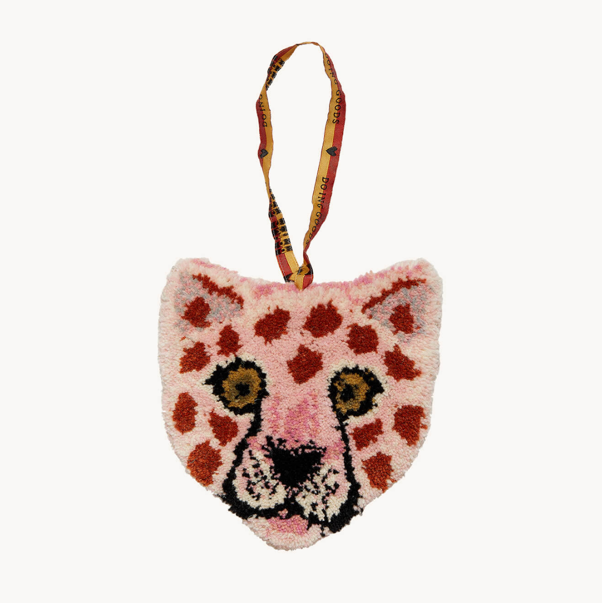 Tæppe ophæng / Leopard / Pink