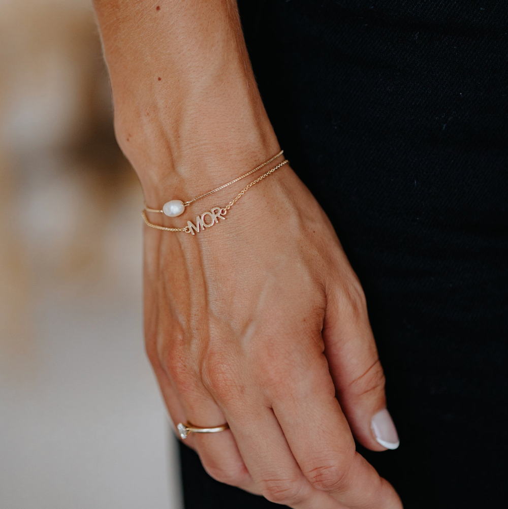 Armbånd / MOR / Forgyldt