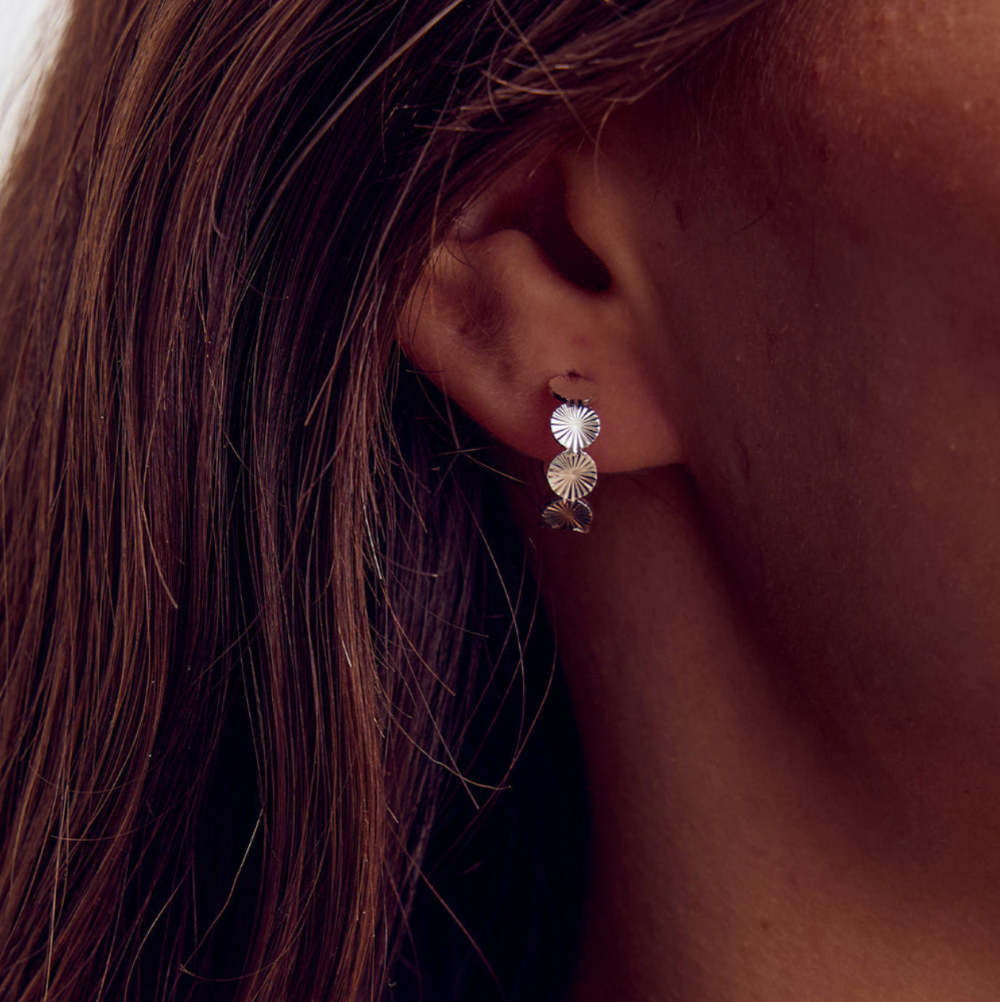 Ørestikker / Scarlett Stellar / Sølvbelagt