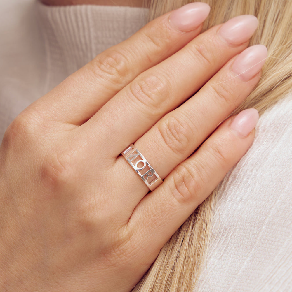 Ring / MOR / Sølvbelagt