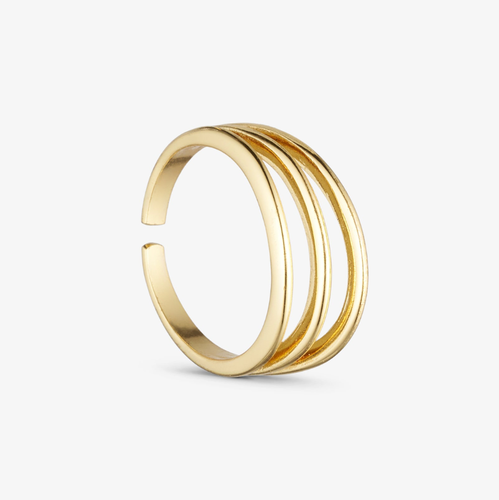 Ring / Iris / Forgyldt