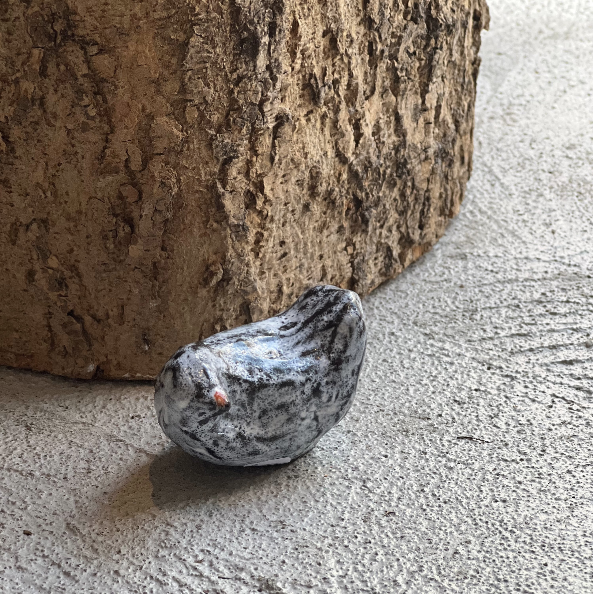 Fugl / Keramik / Blå