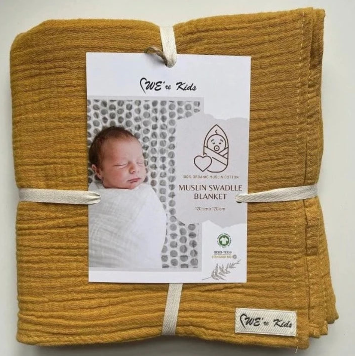 We´re Kids / Swaddle tæppe / Mango