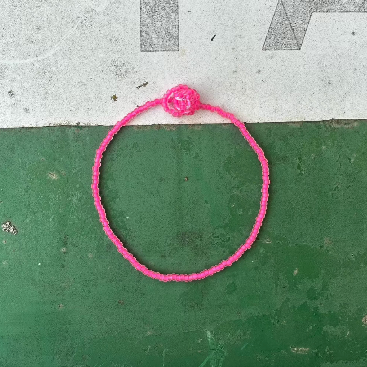 Armbånd / Perler / Pink