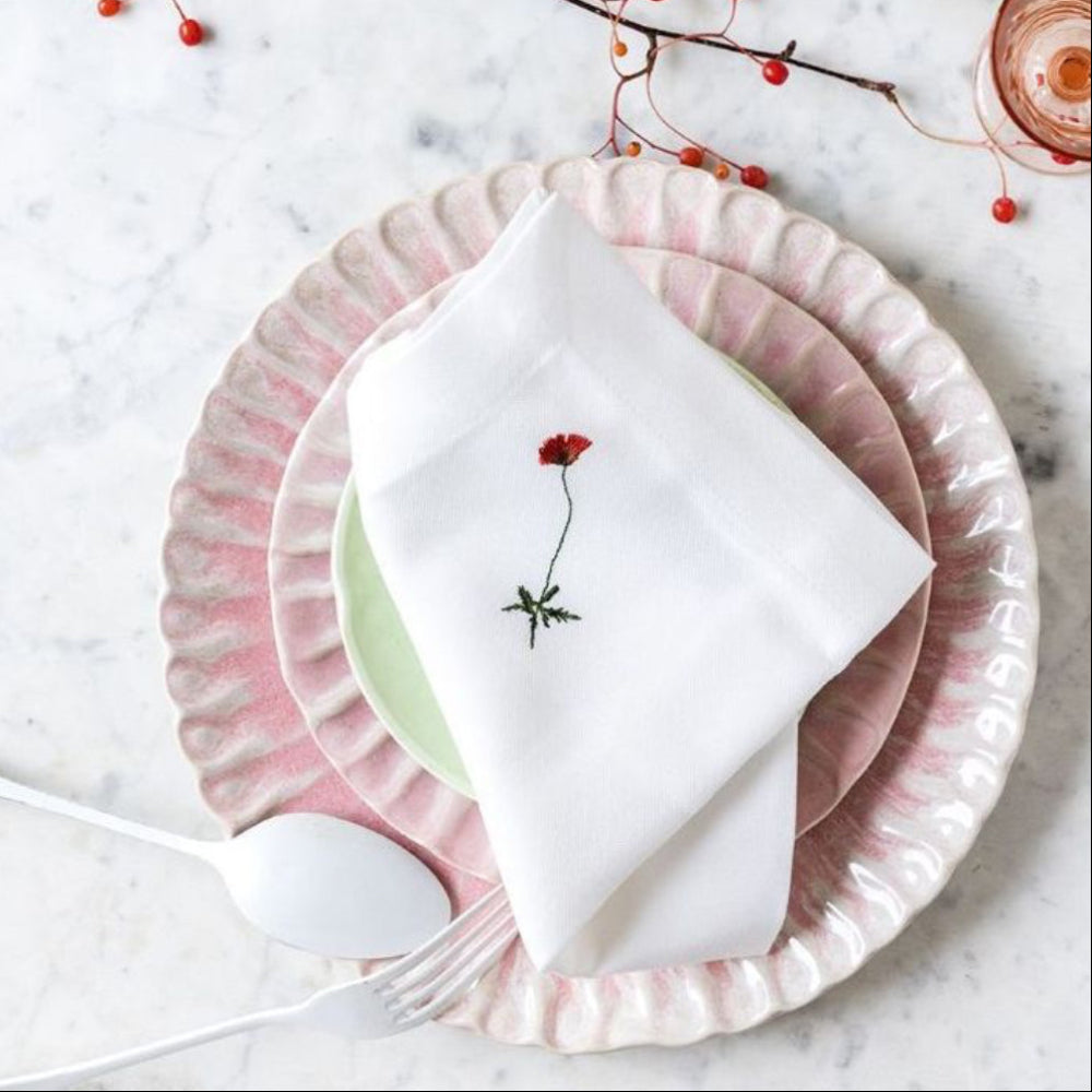 Serviet / Flora / Valmue