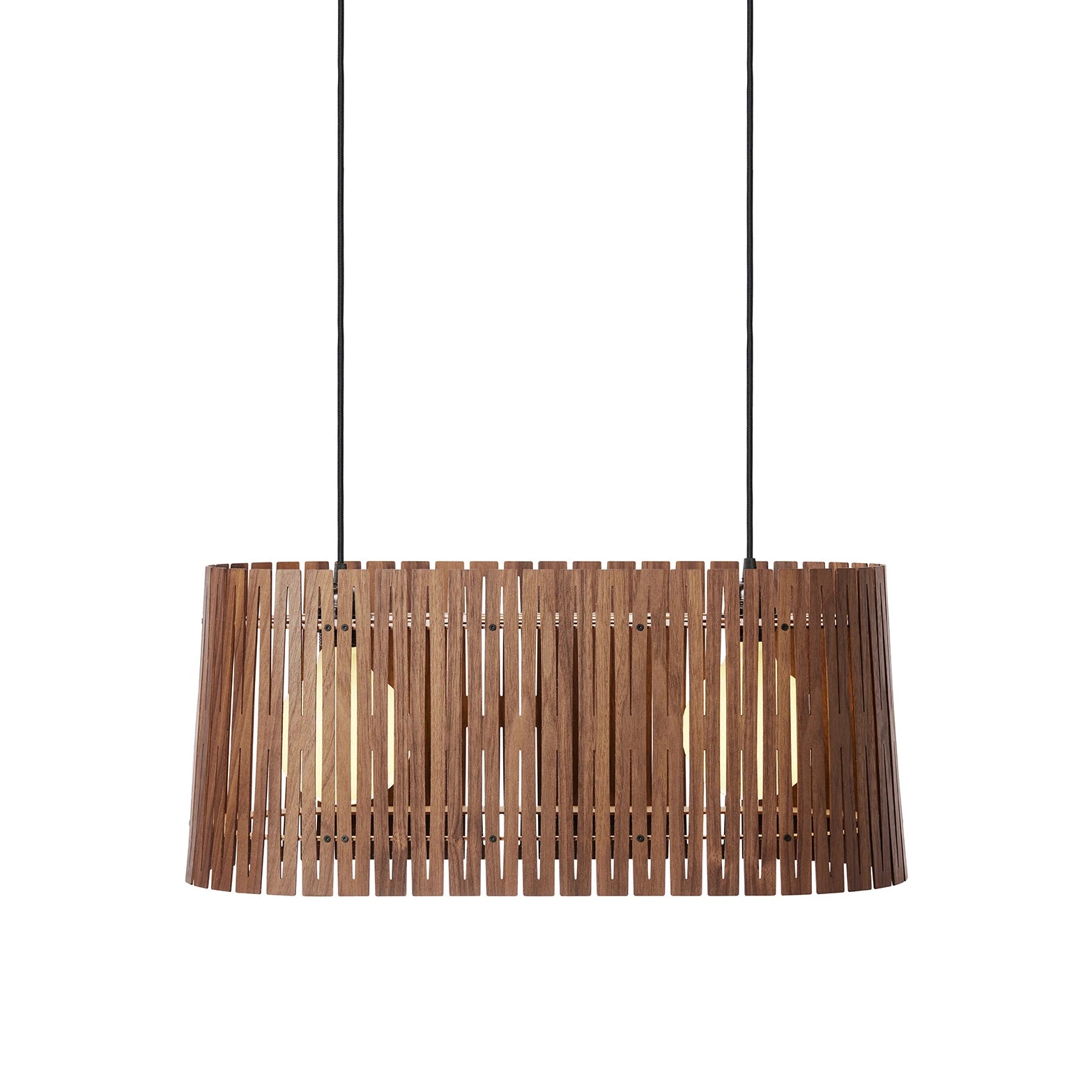 NKJ Design WOOD THREE Lampe - Walnut