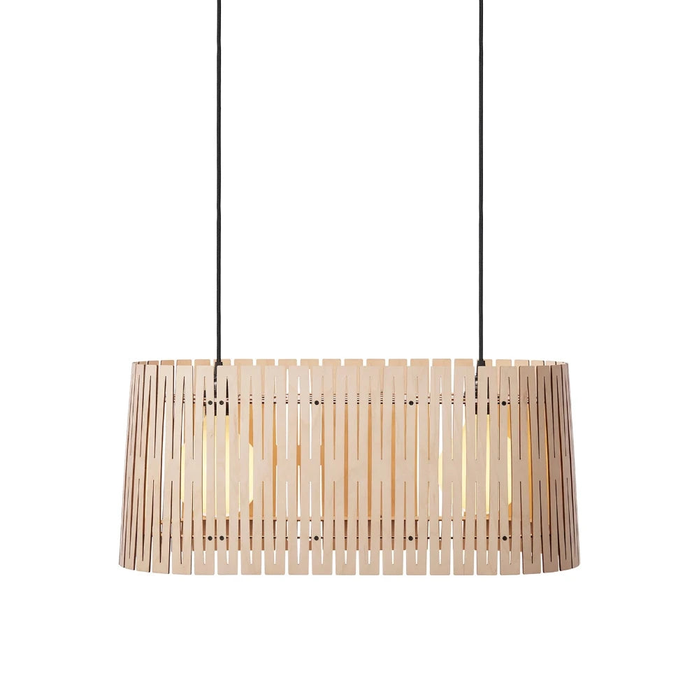 NKJ Design / Pendellampe / WOOD THREE / Birch.
WOOD THREE pendellampe i lyst birketræ fra NKJ Design.