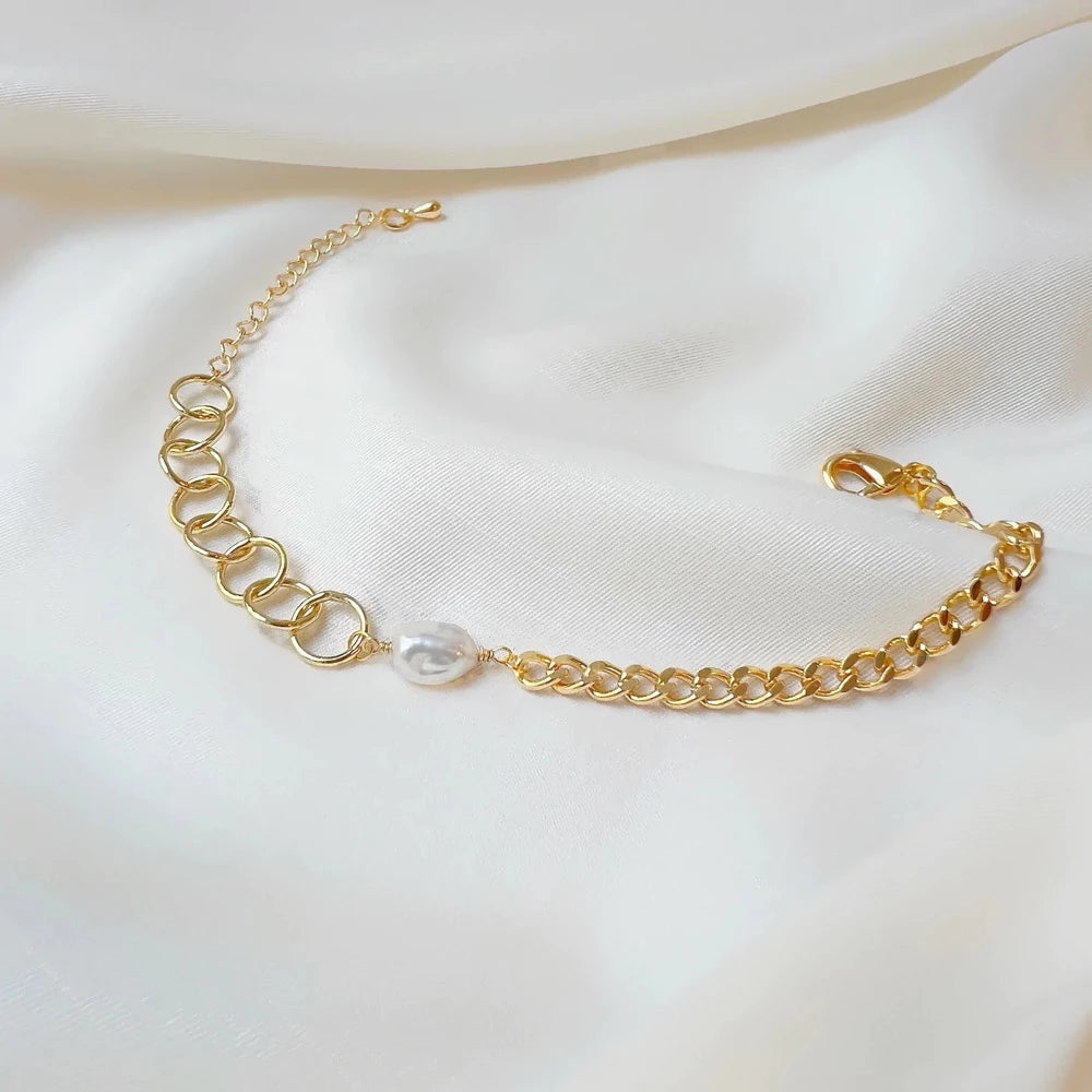 Jewelry by Grundled armbånd - Sally Forgyldt