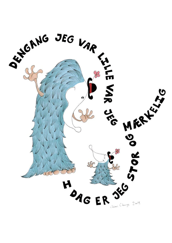 Chimi Changa plakat - Mærkelig