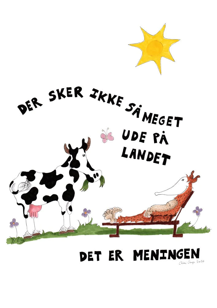Chimi Changa plakat - Ude På Landet