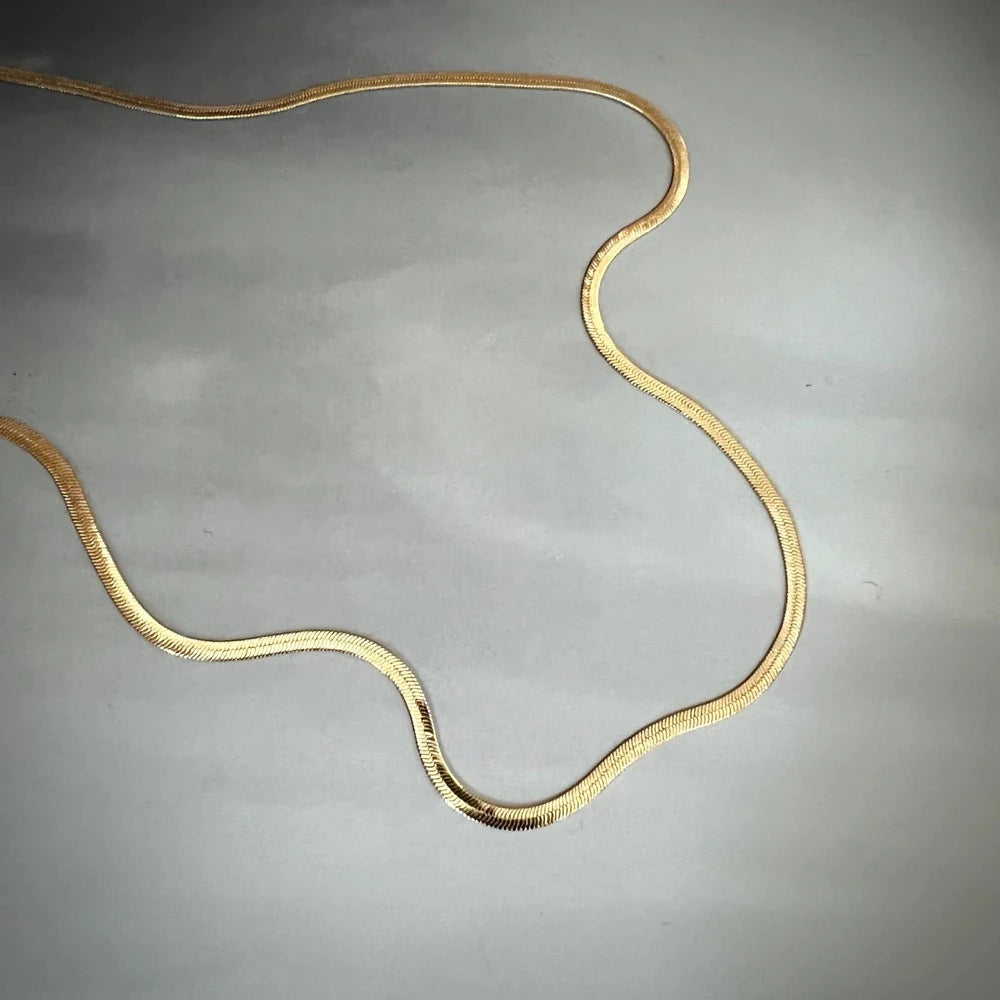 Jewelry by Grundled halskæde - Emma Forgyldt