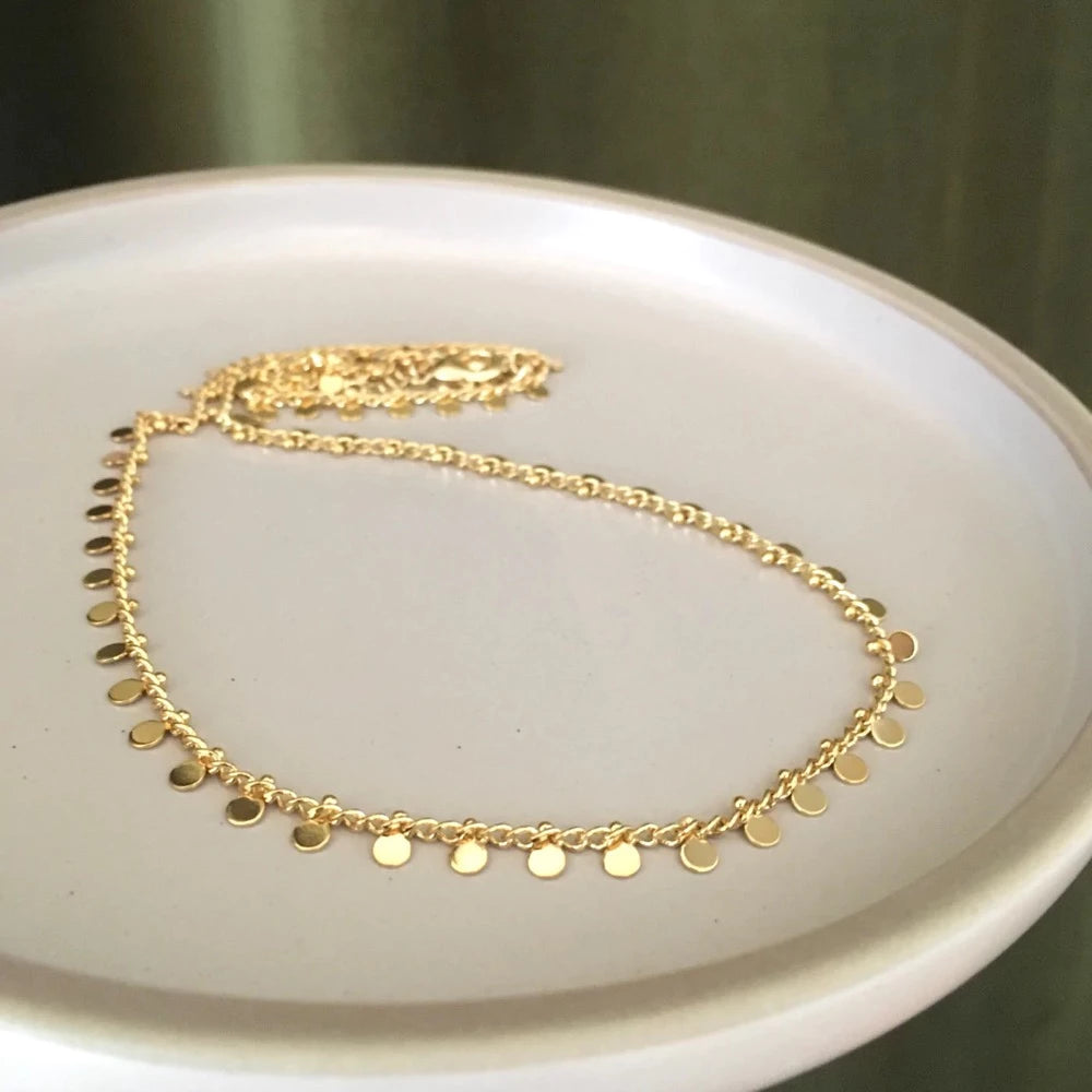 Jewelry by Grundled halskæde - Ave Forgyldt