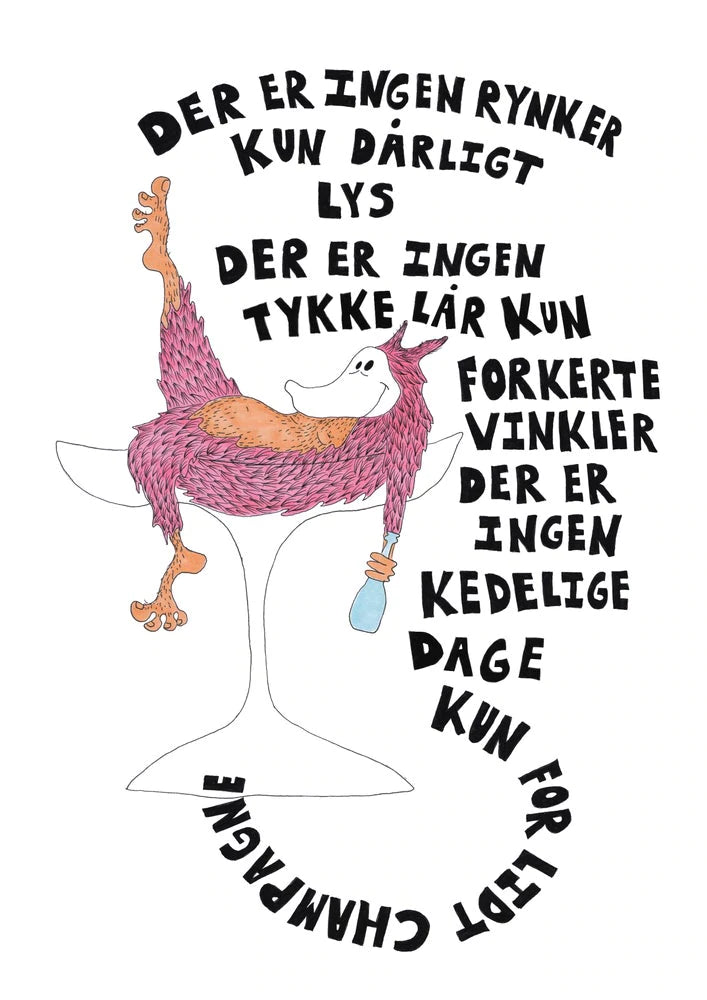 Chimi Changa plakat - Champagne
