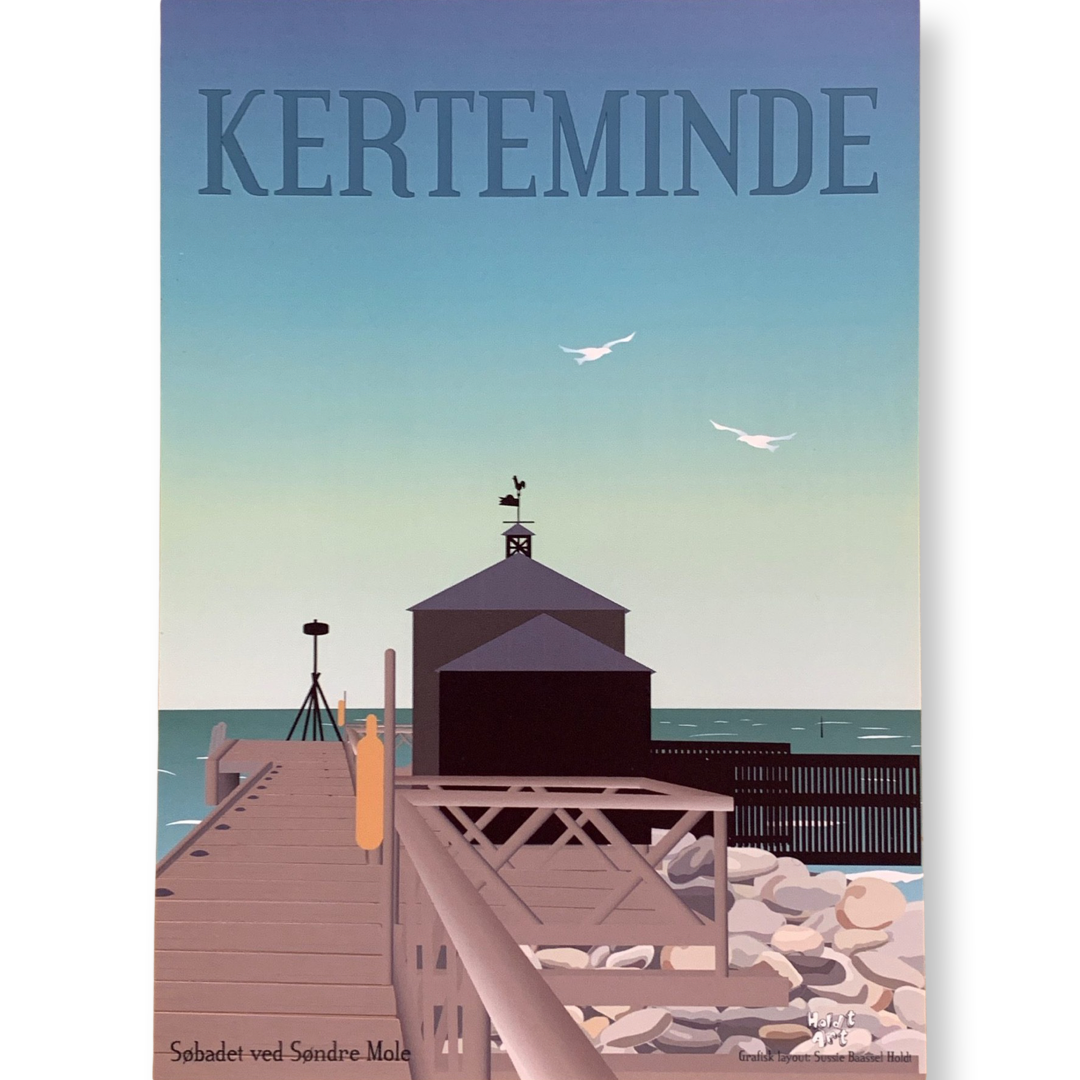 Holdt Art plakat - Søbadet