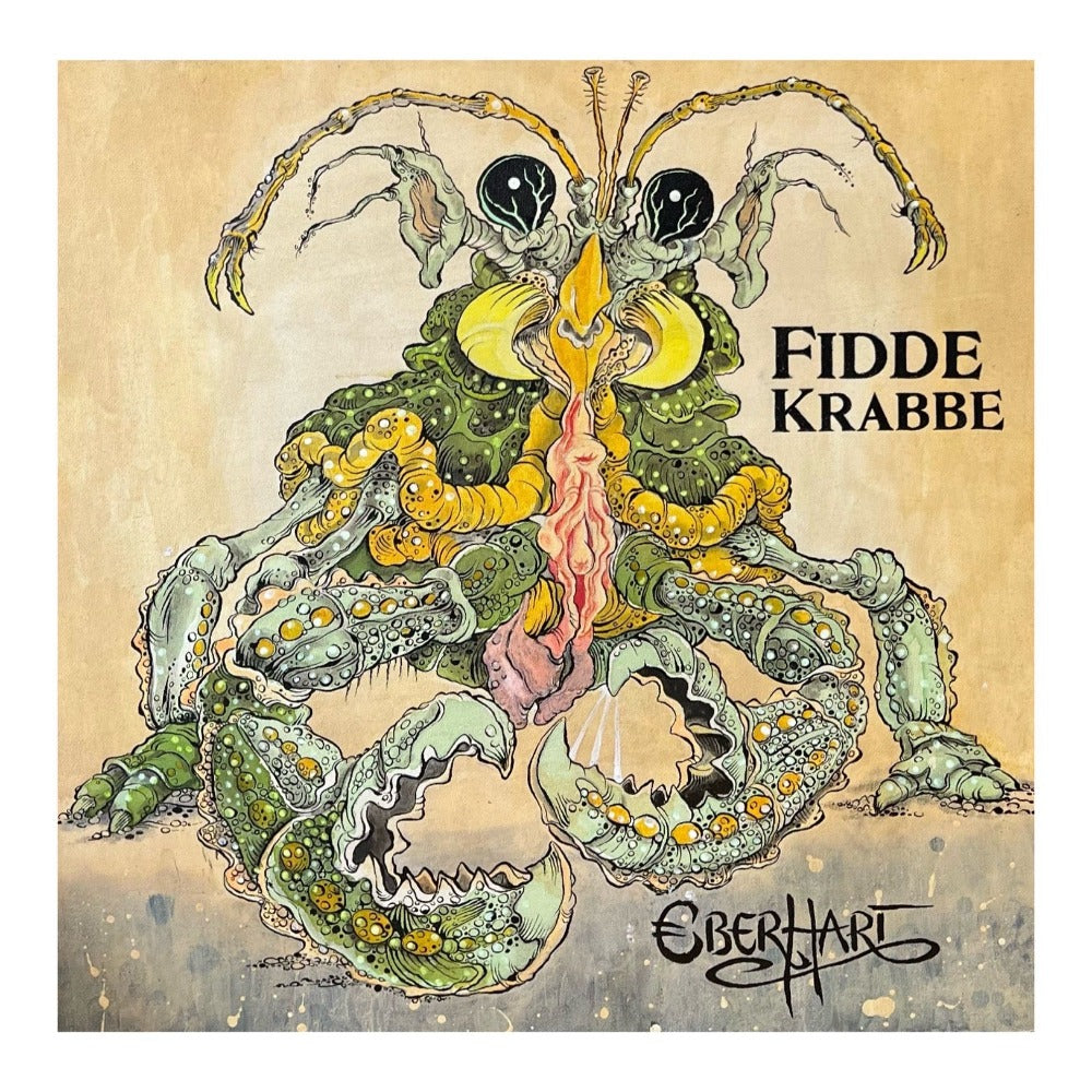 Maleri / Groggy krabbe / Unika