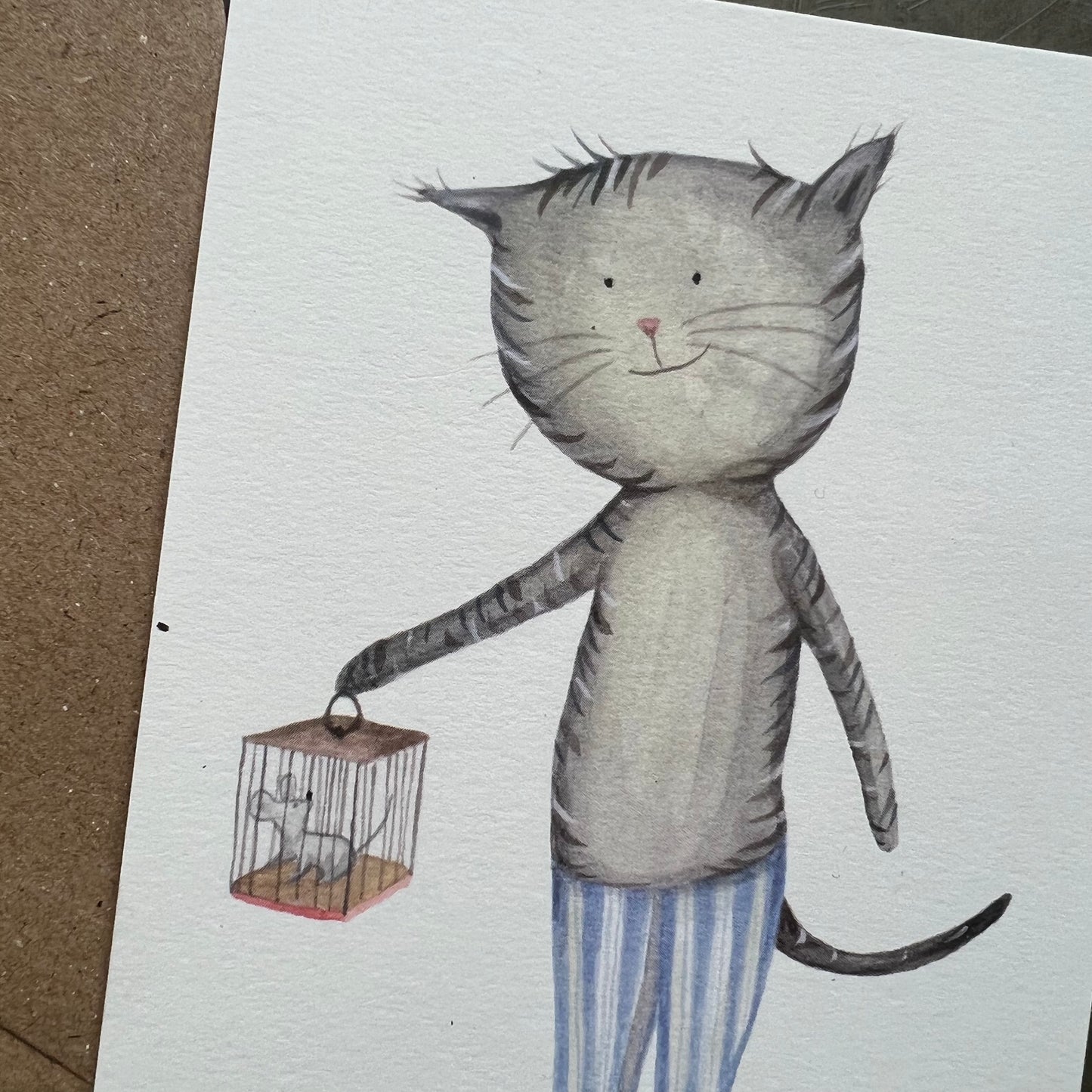 Katten efter musen / Kort