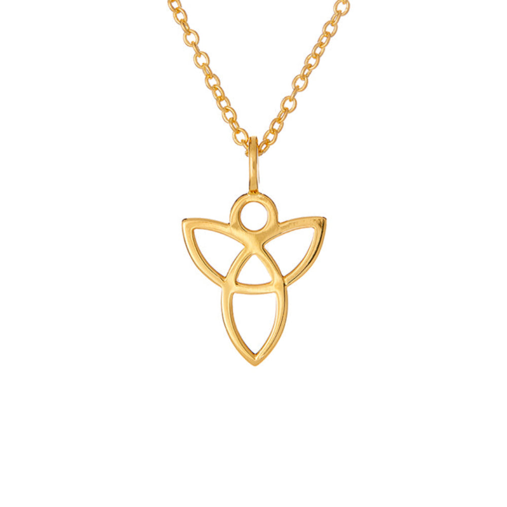 By Gabay / Halskæde / Skytsengel / Forgyldt